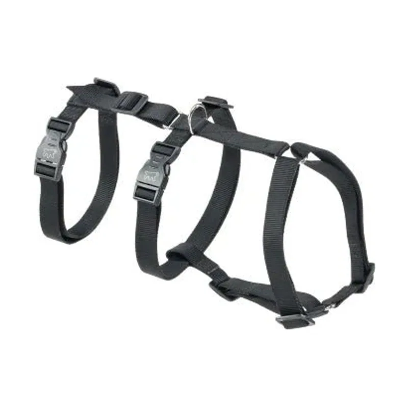 Ferplast Arnés Agila Fantasy 3 Negro para Perros 42-50cm