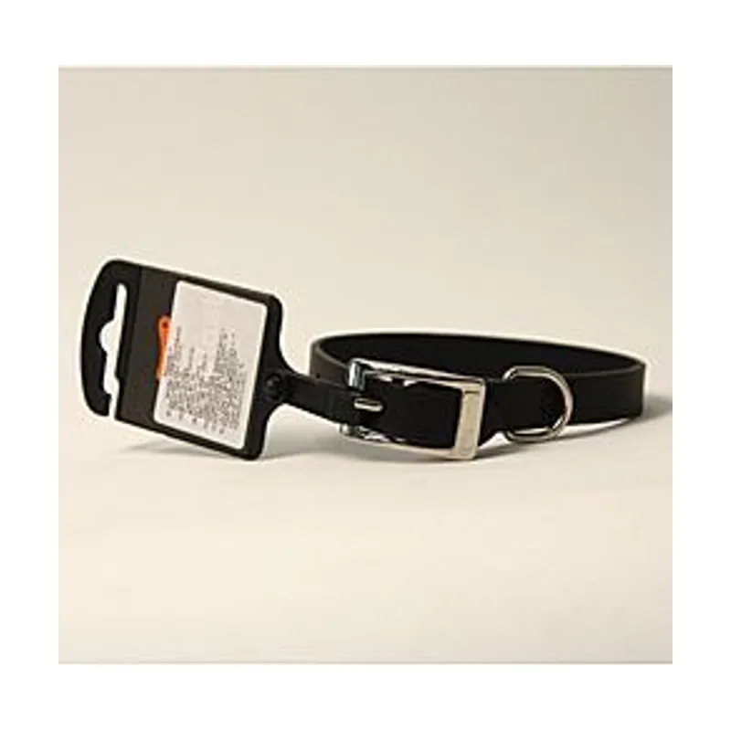 Collar Cuero Natural C 15 35 Negro 1