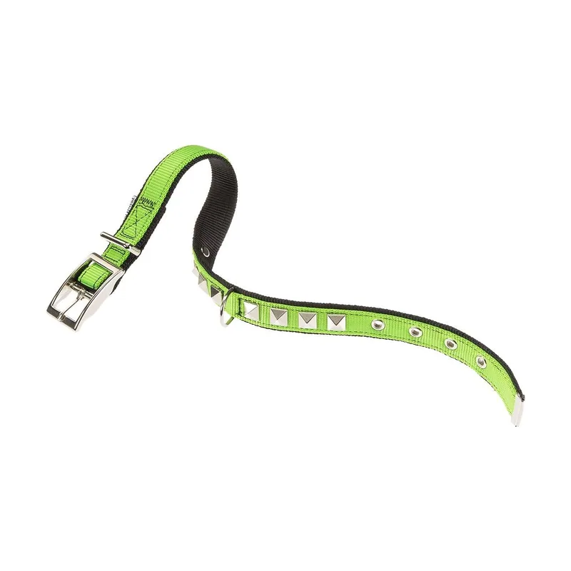 Ferplast CF25 Collar Nylon Verde Negro 1