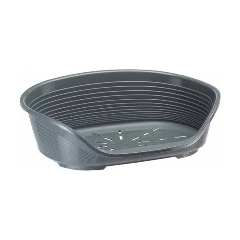Ferplast Siesta Deluxe Cama Plástica Gris Oscuro 1,8kg