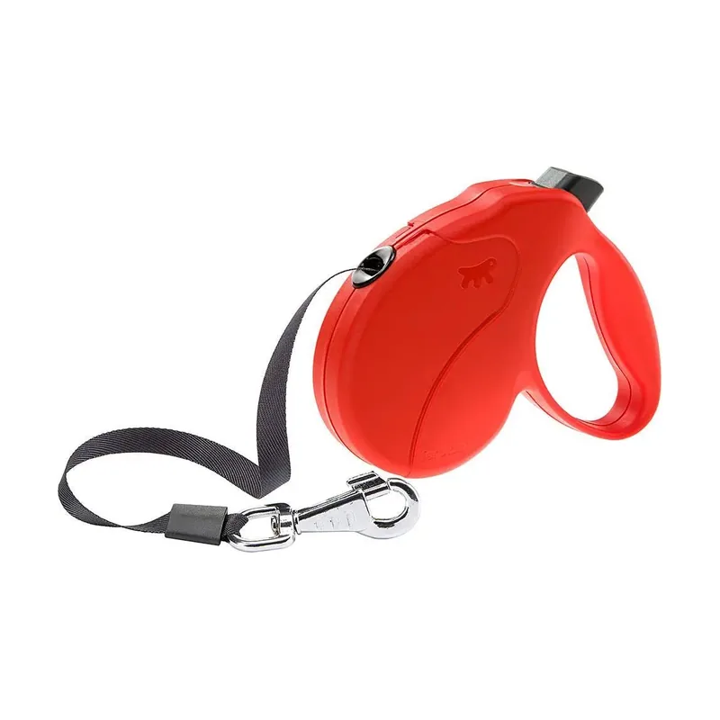 Ferplast Correa Amigo Easy L Retráctil Rojo 5m