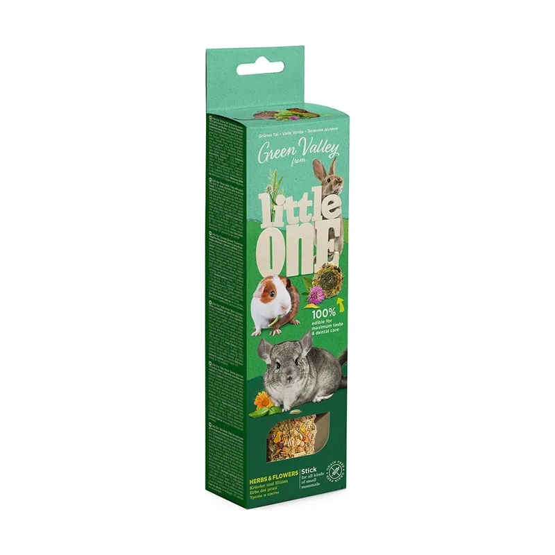 Little One Sticks de Cereales y Hierbas Snack para Roedores 192g