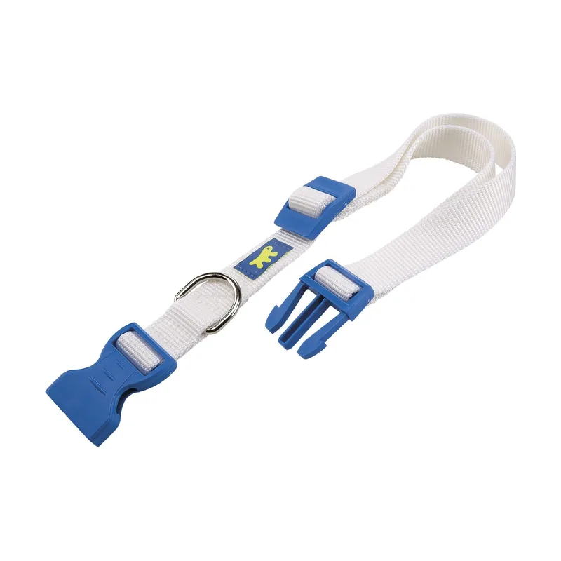 Ferplast Club C25 Collar Ajustable Blanco-Azul 1