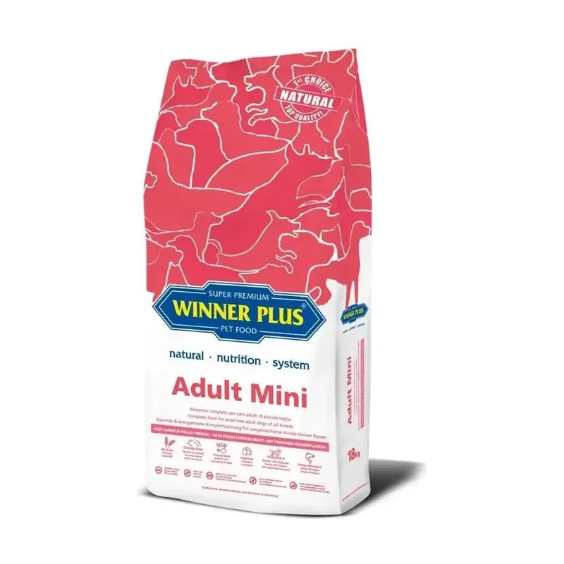 Winner Plus Canine Adult Mini Alimento para Perros 18Kg