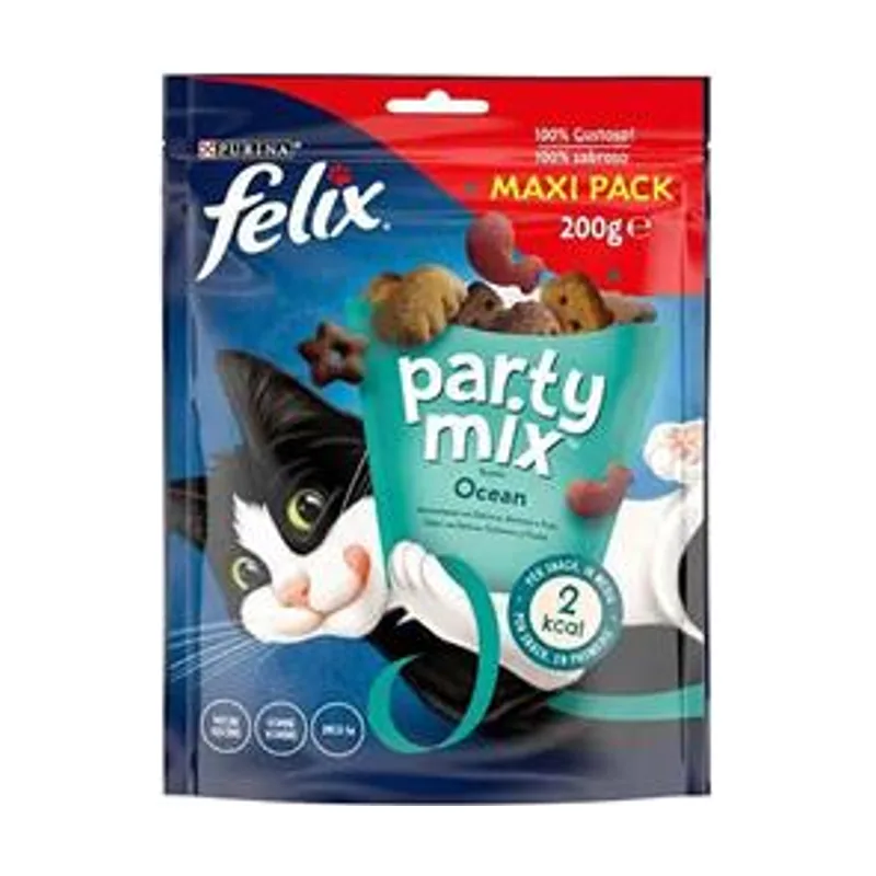 Purina Felix Party Mix Bolsa Mixta Sabores Marinos 5x200g