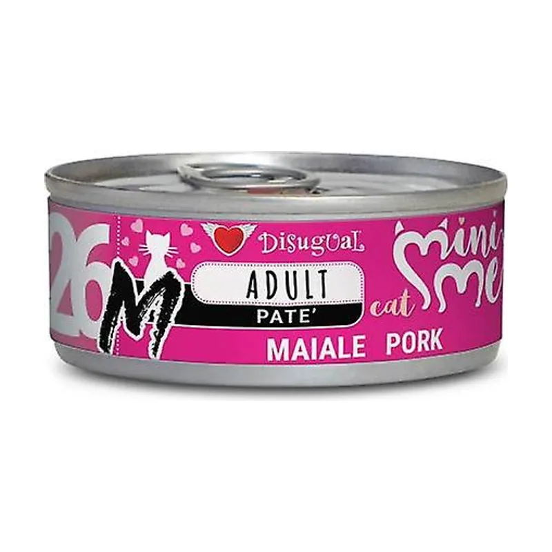 Disugual Mini-Me Paté Monoproteico de Cerdo Lata 12x85g
