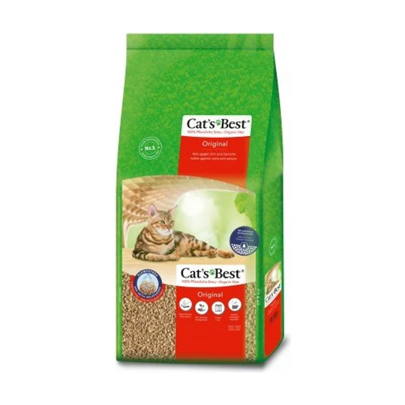 Cat's Best Arena Vegetal Aglutinante 40L 17.2kg