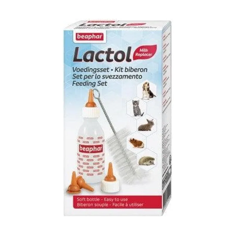 Kit Lactol Biberón Blanco 1
