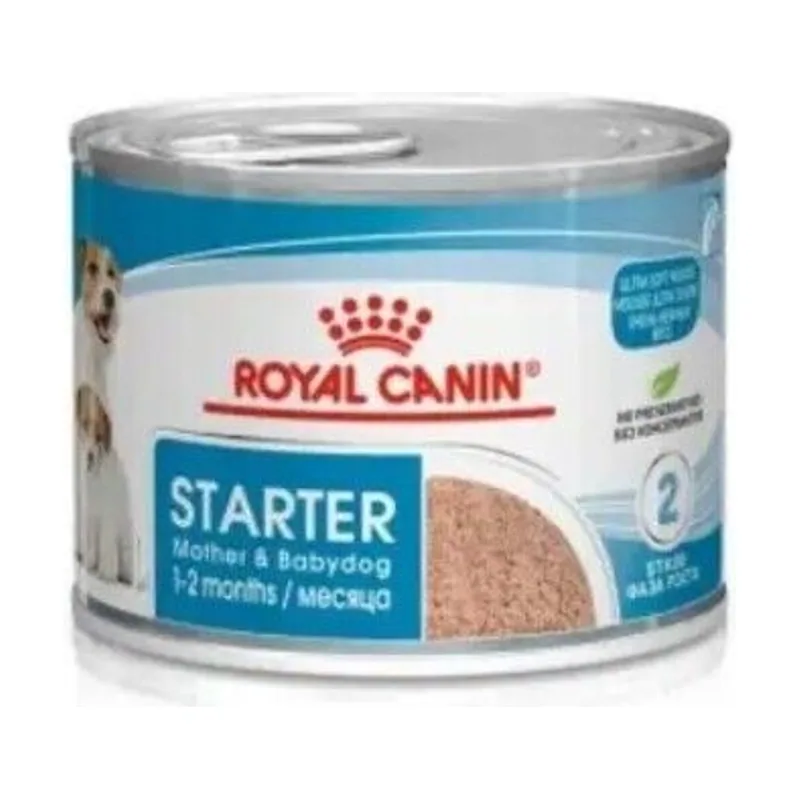 Royal Canin Starter Mousse Madre & Cachorros Alimento Húmedo 195gr