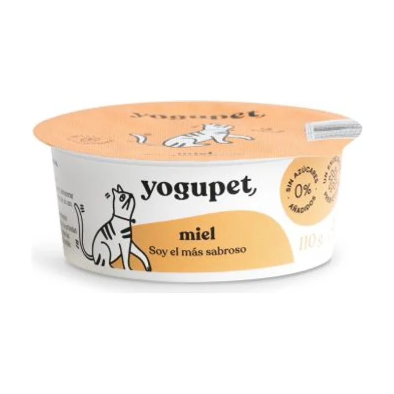 Yogupet Yogurt Clásico Gato Miel 4x110g