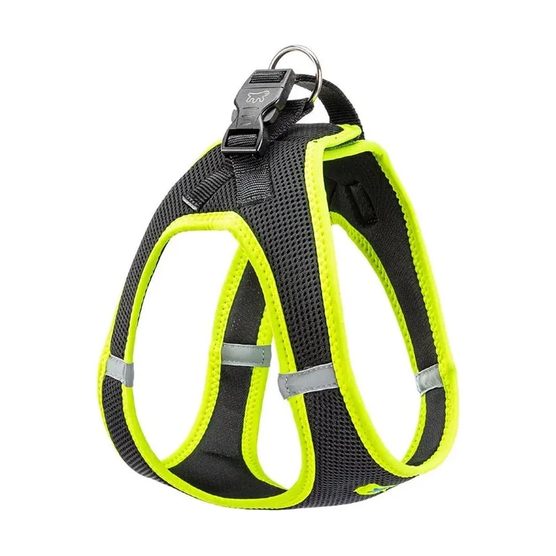 Ferplast Kaori P XL Arnés Negro con Detalles Amarillos 0.14kg