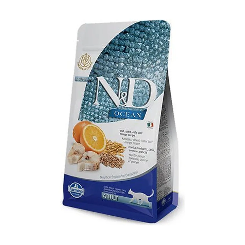Farmina N&D Cat Ocean Pienso Seco Bacalao 5Kg