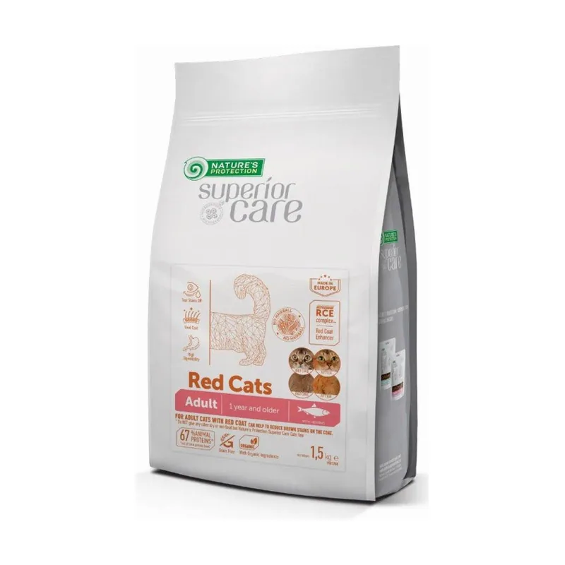 Natures Protection Sc Red Cat Adult All Breeds Pienso Seco Arenque 1,5Kg