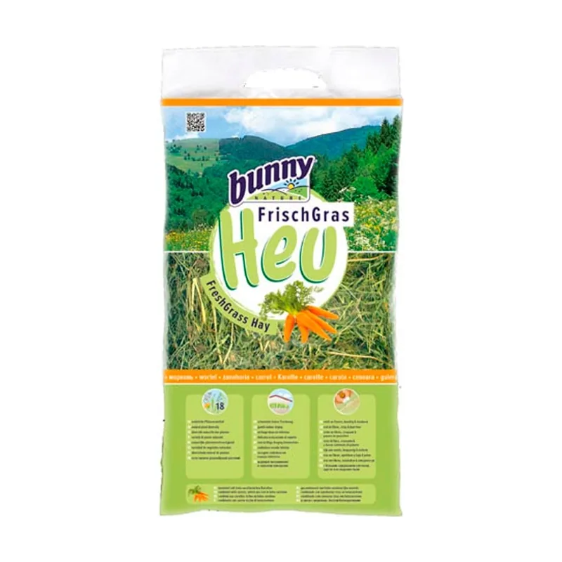 Bunny Heno Fresco Zanahoria 500g