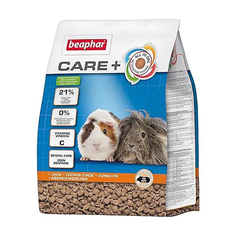 Beaphar Care+ Comida para Cobayas Extrudida 1,5kg