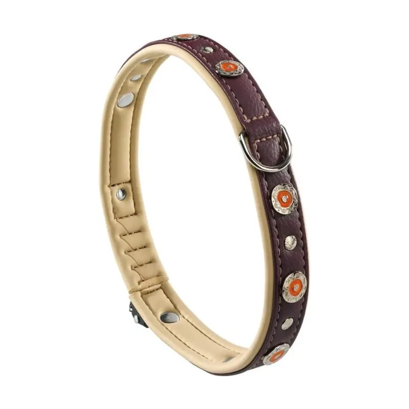 Ferplast Collar Circus Burdeos Pequeño-Mediano-Grande
