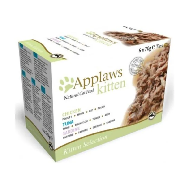 Applaws Kitten Multipack Comida para mascotas 6 x
