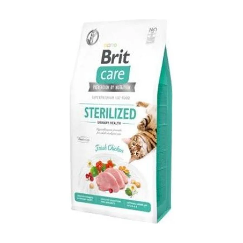 Brit Care Cat Sterilized Urinary Health Pienso para Gatos 7Kg
