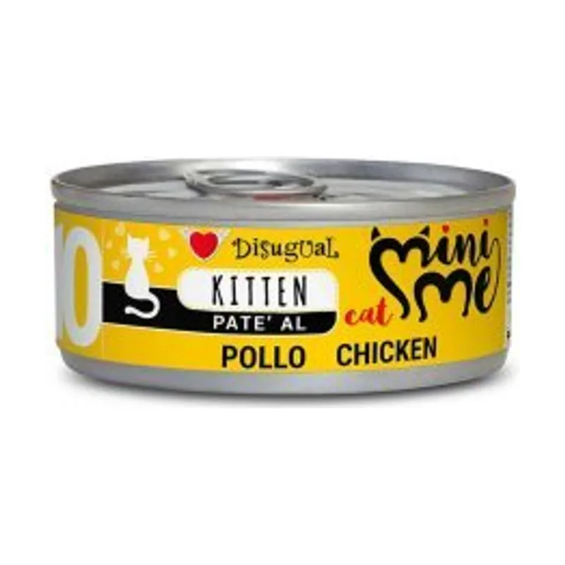 Disugual Mini-Me Kitten Pollo Comida Húmeda 12x85g