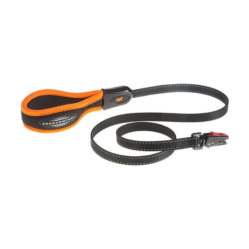 Ferplast Correa Ergofluo Matic Correa Corta Naranja neón 55cm 110g