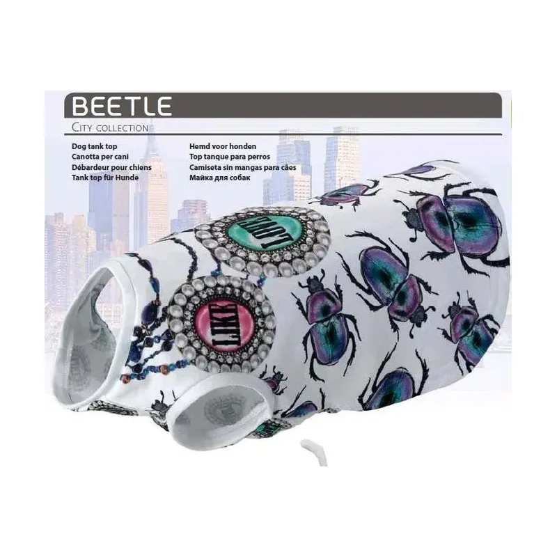 Ferplast Beetle TG Camiseta para Mascotas Negra 60g