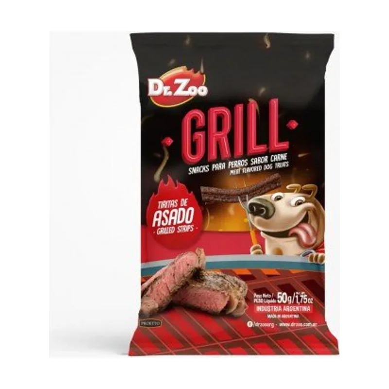 Drzoo Grill Asado Snack para Perros 12x50g