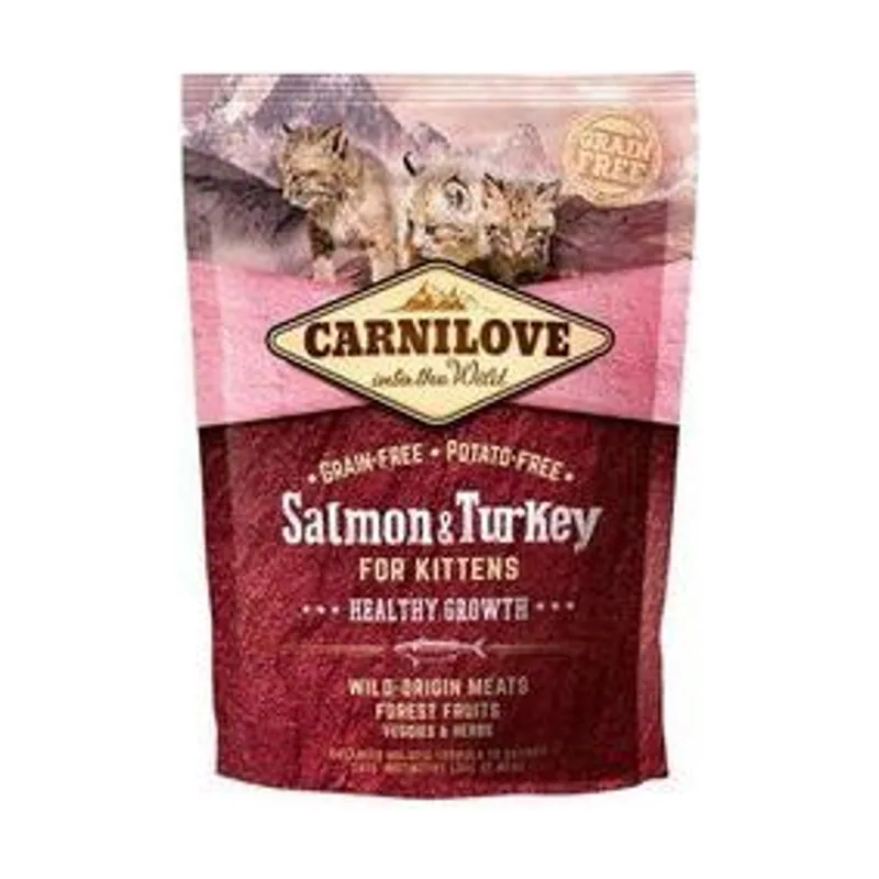 Kitten Salmón y Pavo Pienso Seco 400g