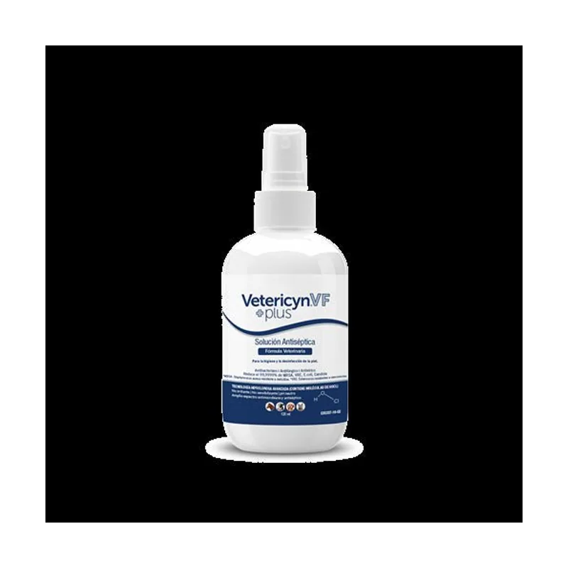 Urano Vet Vetericyn VF Plus Solución Antiséptica 120ml
