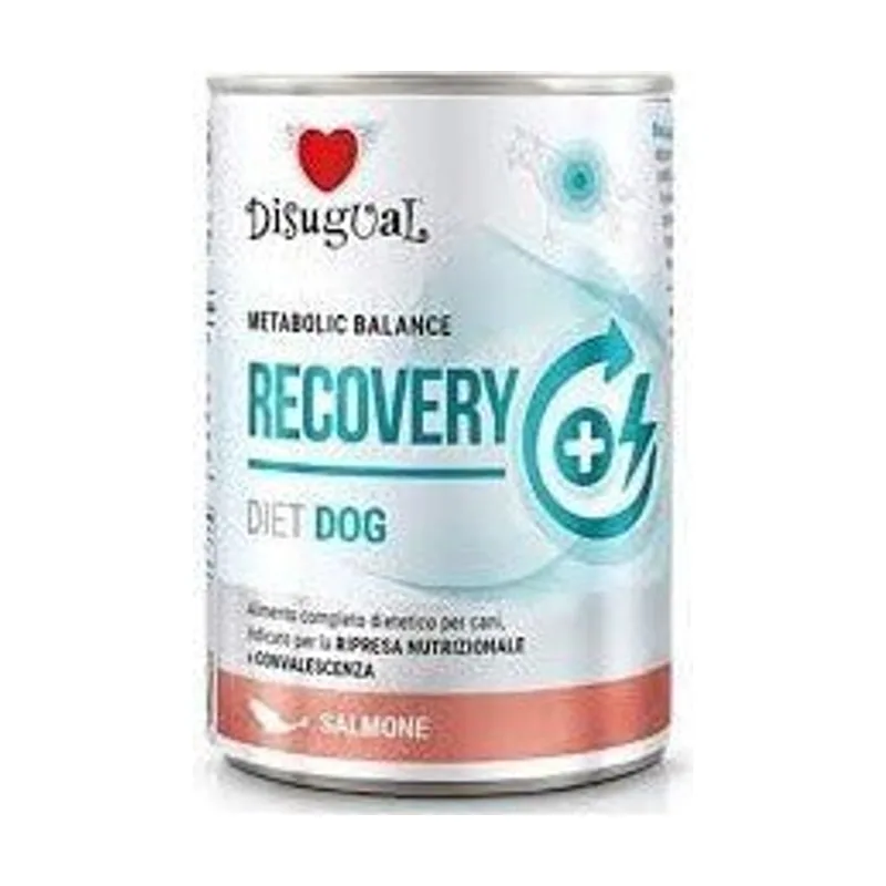 Disugual Diet Dog Recovery Salmón Comida Húmeda 400g