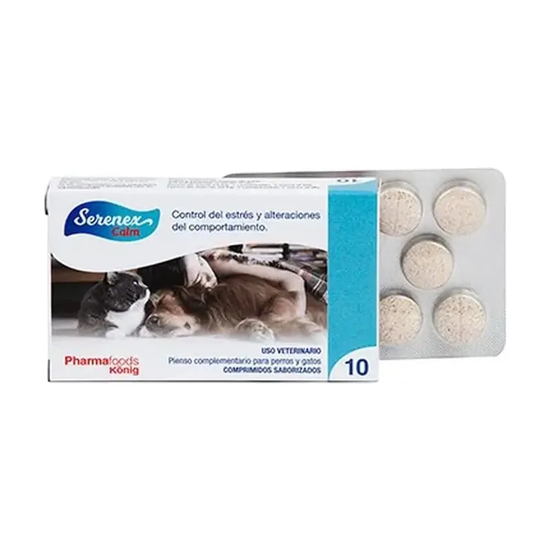 Konig Serenex Calm Suplemento Alimenticio 10 comprimidos