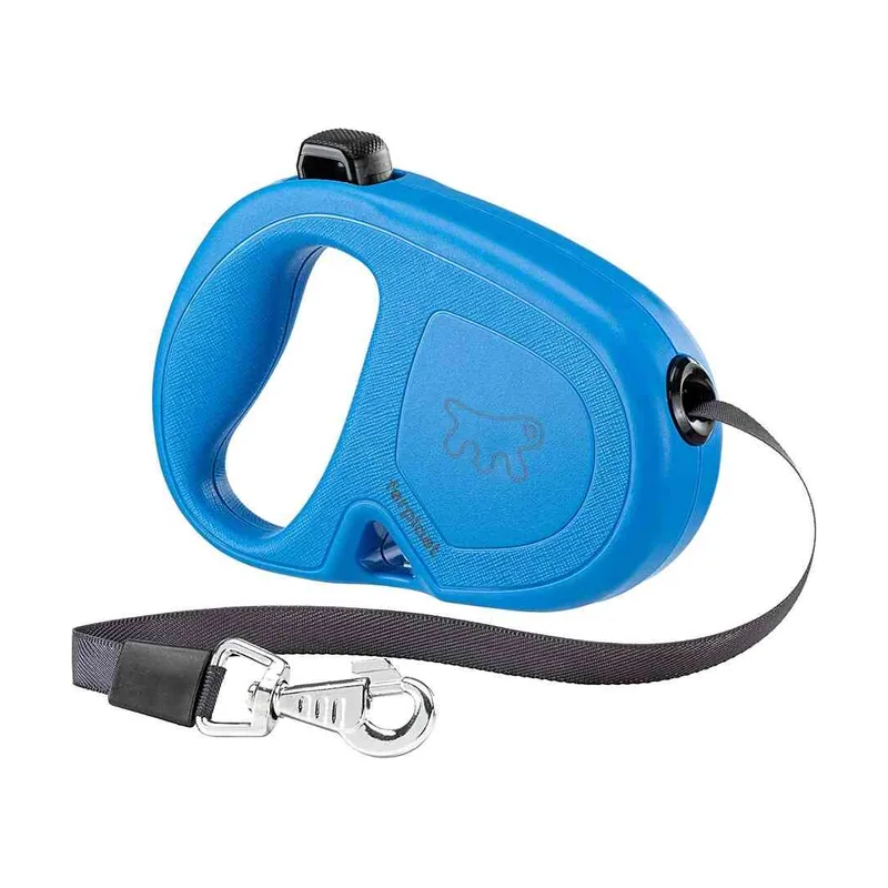 Ferplast Flippy One 5m Cinta Retráctil Azul 250g