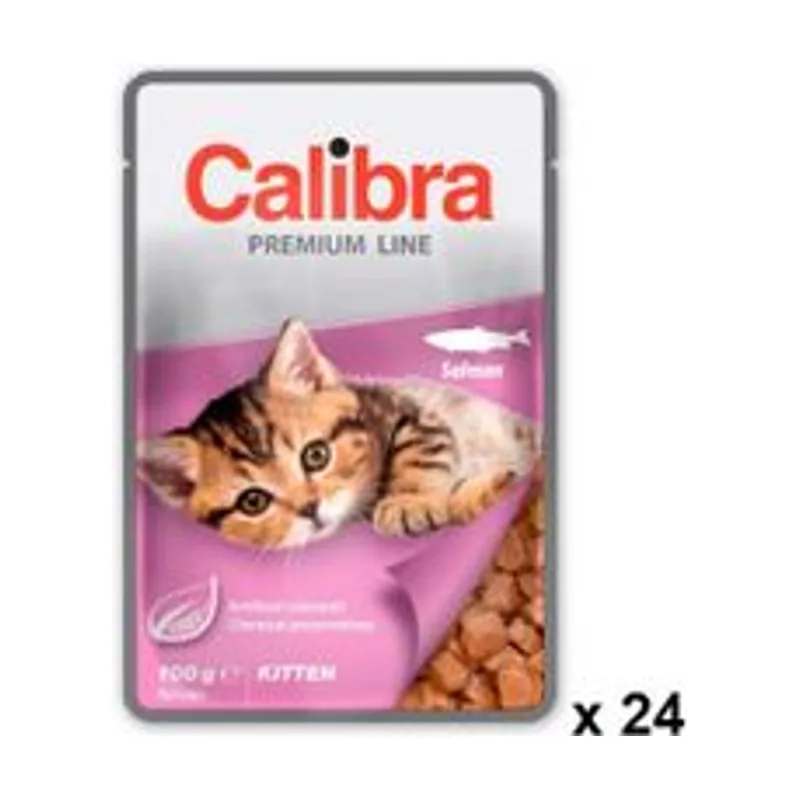 Calibra Cat Kitten Paté Salmón 2,4Kg