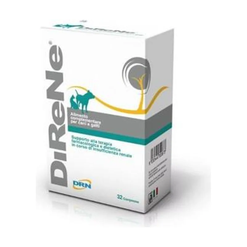 DRN Direne Suplemento Nutricional para Perros y Gatos 32 tabletas