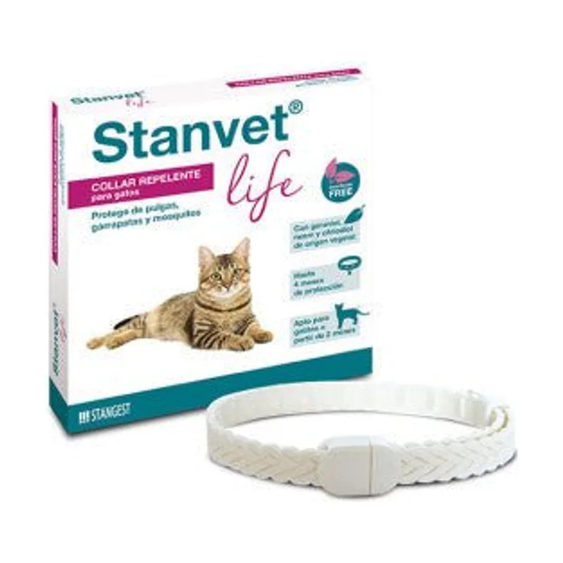 Stangest Collar Stanvet Life Repelente Natural para Gatos 12