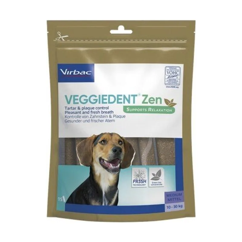 Virbac VeggieDent Zen Sticks para Perros 15