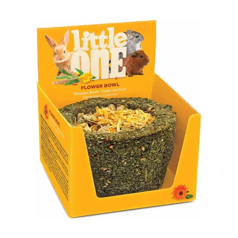 Little One Flower Bowl Treat-Toy 120g