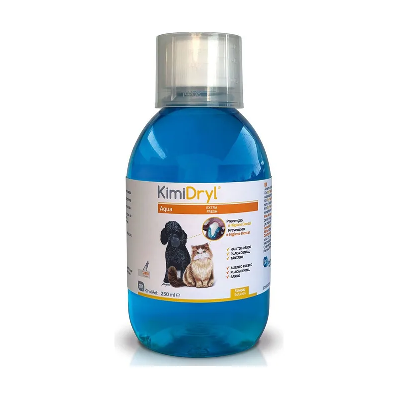 KimiVet KimiDryl Aqua Solución Bucal 250ml