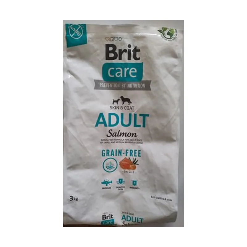 Brit Care Adult Grain Free Salmón Pienso para Perros 3Kg