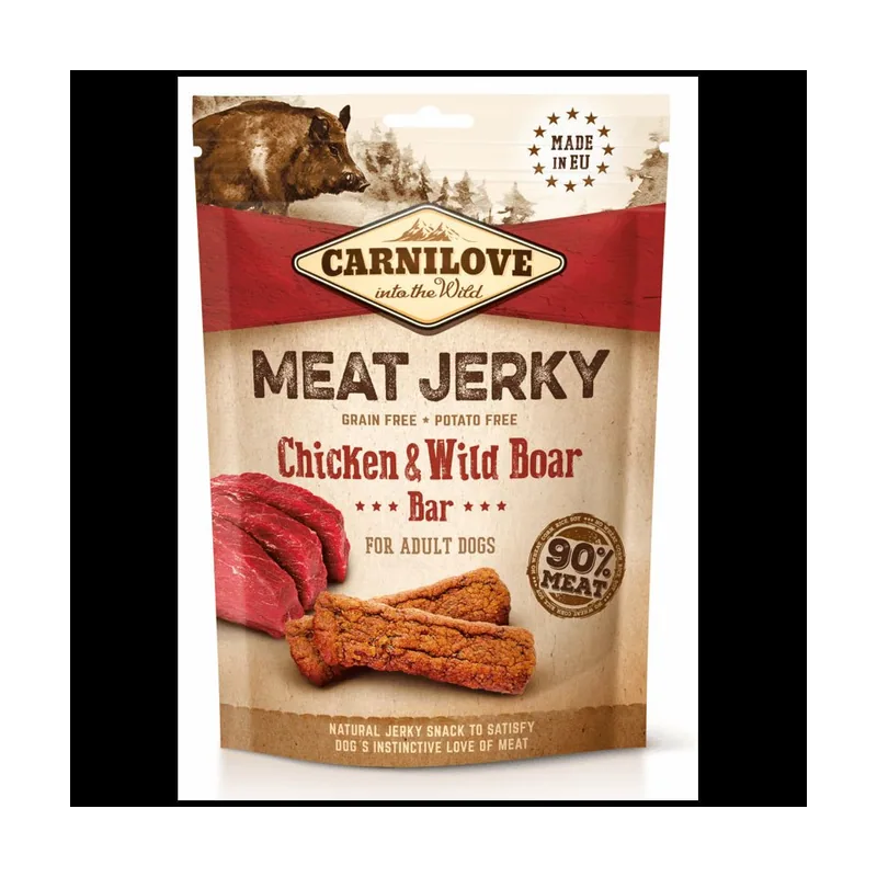 Carnilove Barritas Pollo y Jabalí Snack 200gr