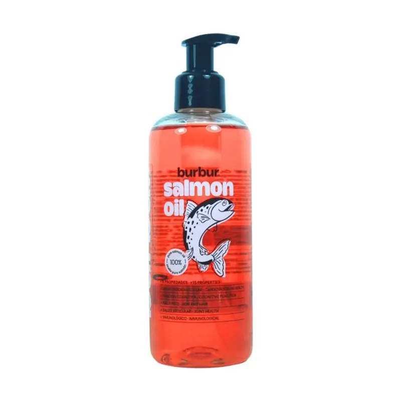 Burbur Aceite de Salmón Suplemento para Mascotas 250ml