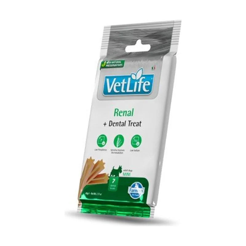 Farmina Treat Vet Life Perro Renal Adulto Mini 15x60gr