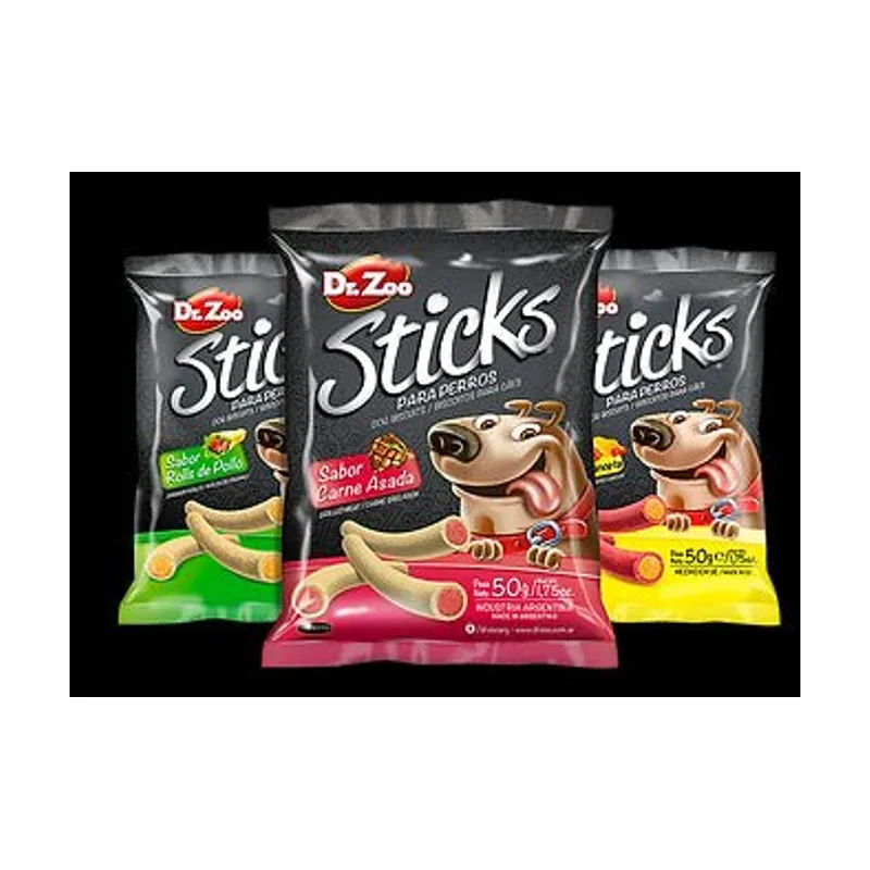 Drzoo Sticks Rolls de Pollo Snack Multicolor 12