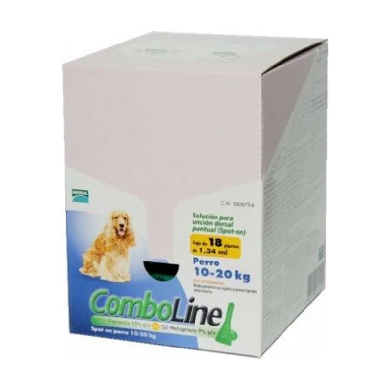 Boehringer Comboline Spot-On Perro 10-20 Kg 18 Pipetas