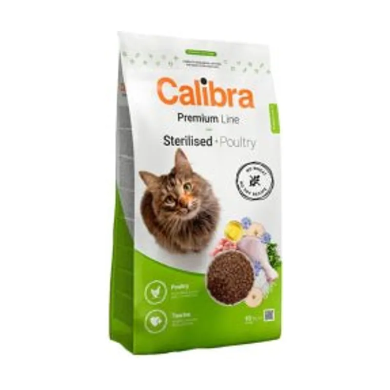 Calibra Premium Esterilizado Pienso Seco Gato Pollo 10kg