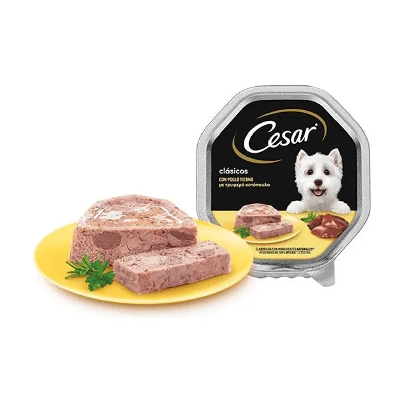 Whiskas Cesar Bulkpack Pollo Húmedo 28