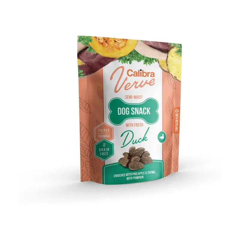 Calibra Verve Snack Semihúmedo Pato Fresco 150g