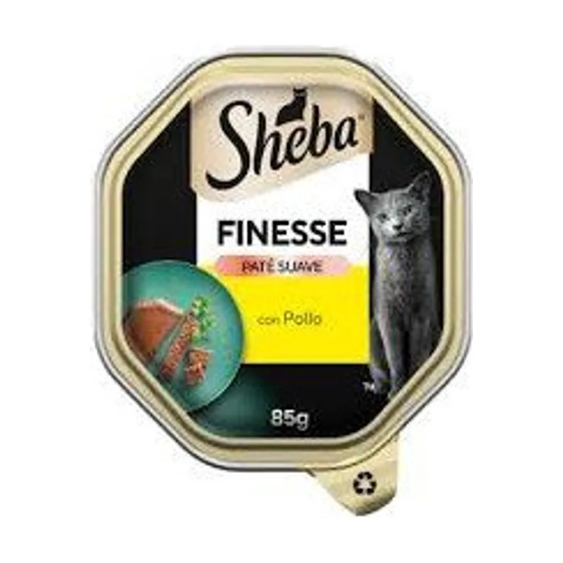 Whiskas Sheba Finesse Pollo Paté para Gatos 22