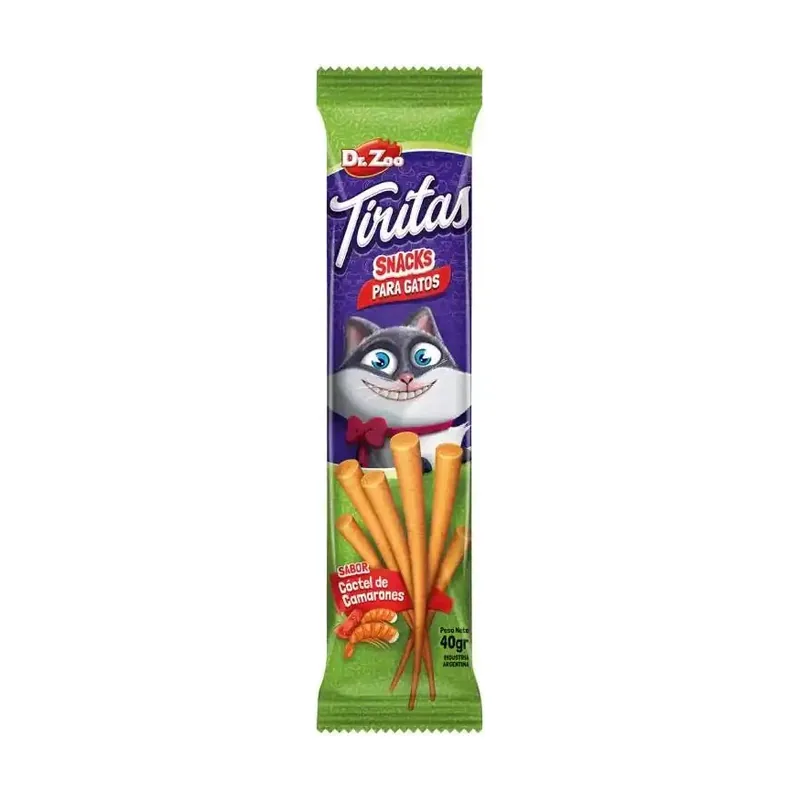 Drzoo Gato Tiritas Cocktail Camarón 24x40g