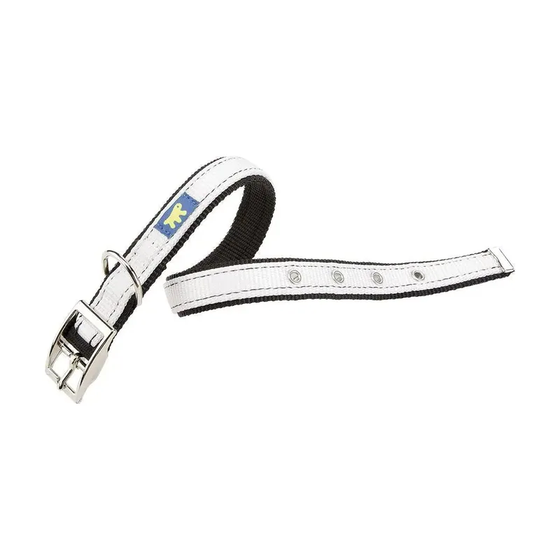 Ferplast CF Collar Nylon Blanco 27-35cm