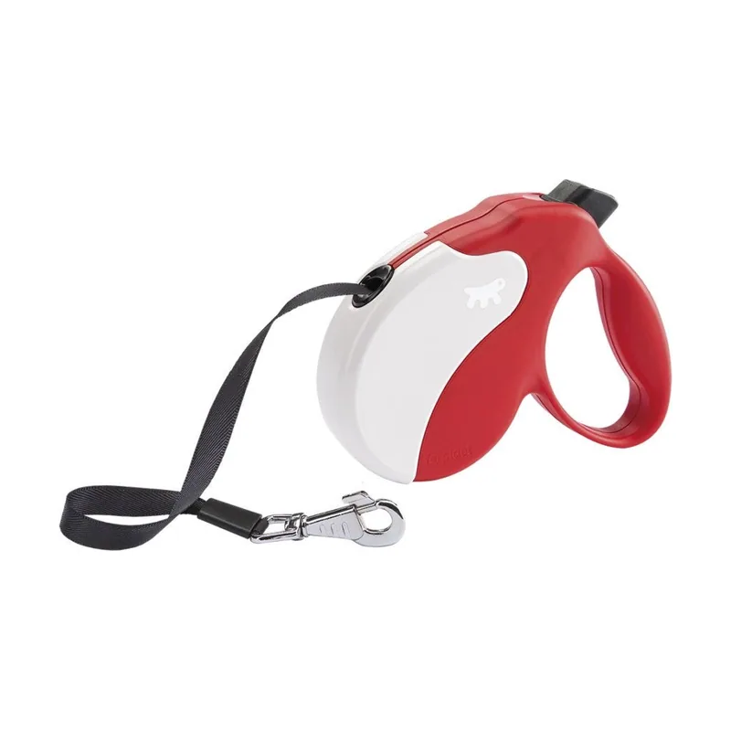 Ferplast Amigo L Correa Retráctil Rojo Blanco 1